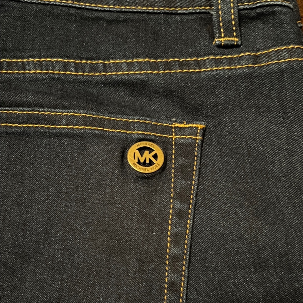 Michael Kors Dark Blue Women's Jeans - Picture 2 of 6